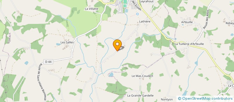 localisation de l'entreprise MONSIEUR EMMANUEL LEYTERRE à EYJEAUX