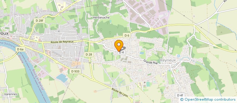 localisation de l'entreprise MONSIEUR EMMANUEL LIEVRE à REYRIEUX