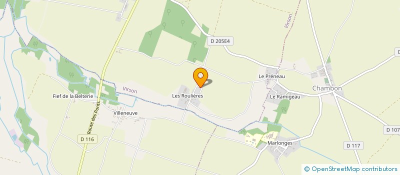 localisation de l'entreprise MONSIEUR EMMANUEL LIGNERON  VIRSON