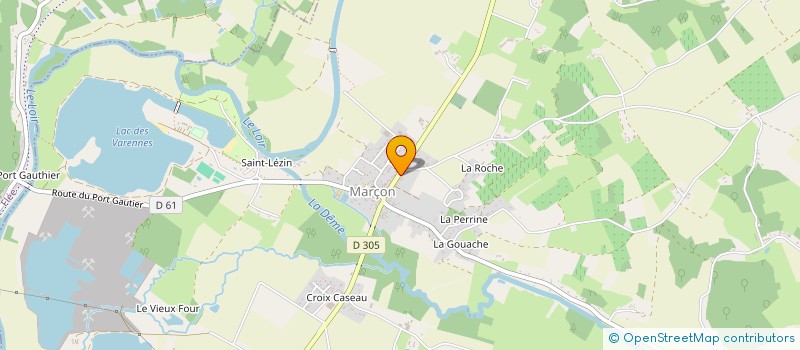 localisation de l'entreprise MONSIEUR EMMANUEL LIGNEUL  MARCON