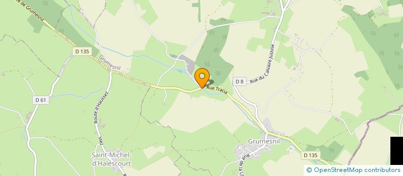 localisation de l'entreprise MONSIEUR EMMANUEL LITAISE  GRUMESNIL