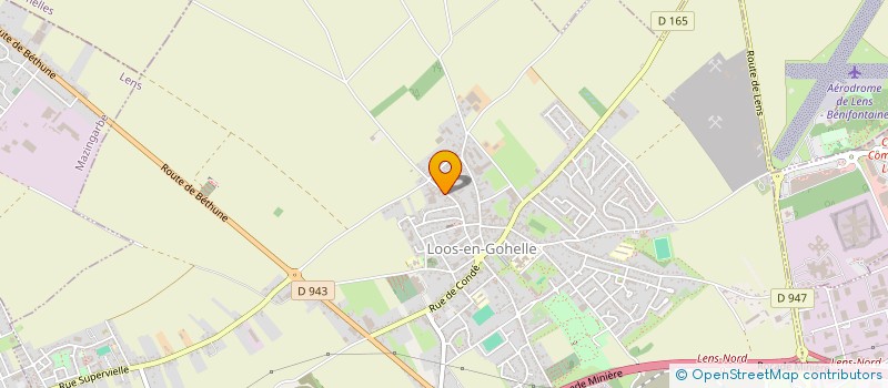 localisation de l'entreprise MONSIEUR EMMANUEL LOEZ  LOOS-EN-GOHELLE