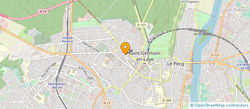localisation de l'entreprise MONSIEUR EMMANUEL LOPEZ à SAINT-GERMAIN-EN-LAYE