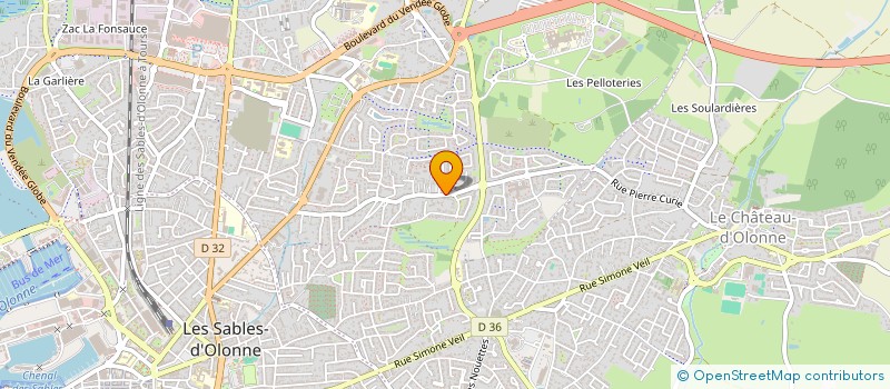 localisation de l'entreprise MONSIEUR EMMANUEL LORANDEAU à LES SABLES D'OLONNE
