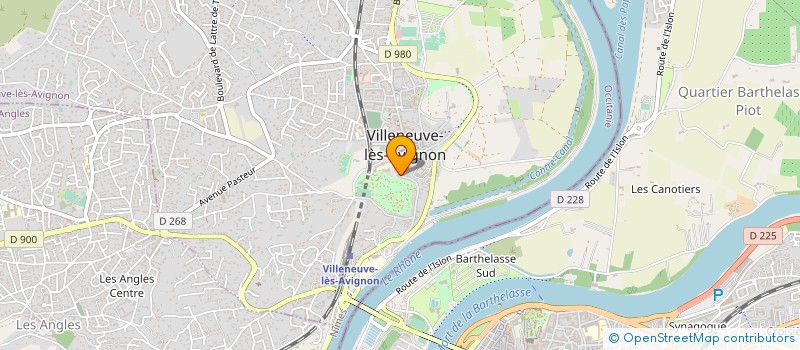 localisation de l'entreprise MONSIEUR EMMANUEL LOUIS  VILLENEUVE-LES-AVIGNON