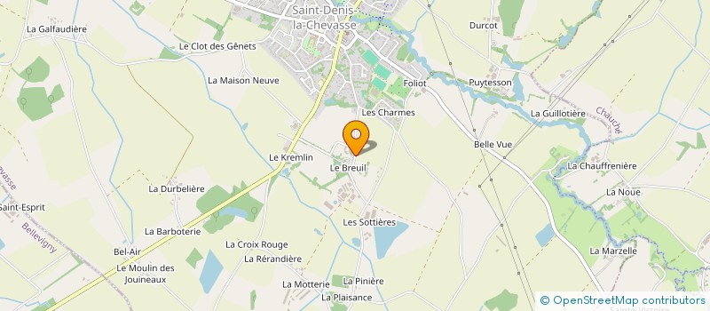 localisation de l'entreprise MONSIEUR EMMANUEL LOUIS à SAINT-DENIS-LA-CHEVASSE