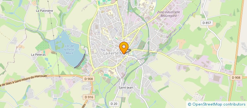 localisation de l'entreprise MONSIEUR EMMANUEL LOUISIR à LA FERTE MACE