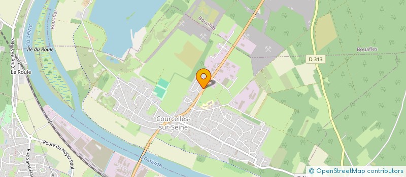 localisation de l'entreprise MONSIEUR EMMANUEL LUBANZADIO LUBAKI  COURCELLES-SUR-SEINE