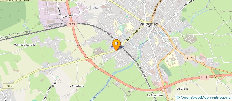localisation de l'entreprise MONSIEUR EMMANUEL LUCE à VALOGNES