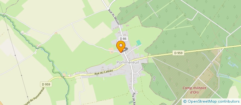 localisation de l'entreprise MONSIEUR EMMANUEL MACAINE à POMMEREUIL