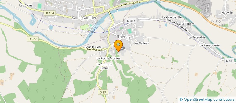 localisation de l'entreprise MONSIEUR EMMANUEL MACE à THENAY