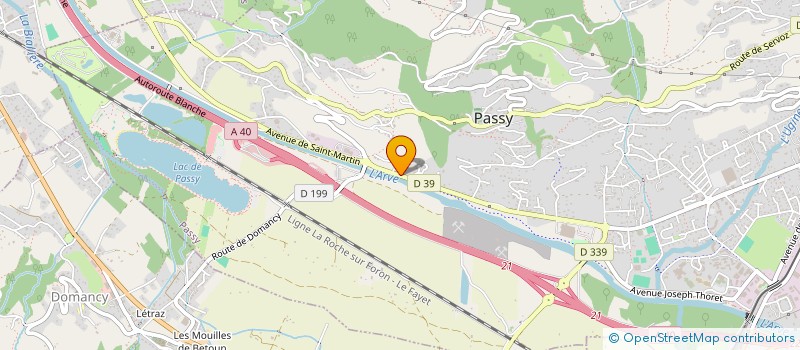 localisation de l'entreprise MONSIEUR EMMANUEL MAES  PASSY