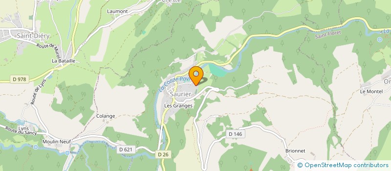 localisation de l'entreprise MONSIEUR EMMANUEL MAGNE  SAURIER