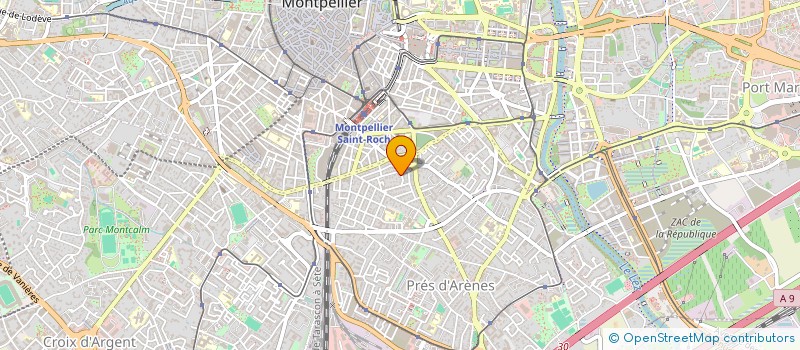 localisation de l'entreprise MONSIEUR EMMANUEL MAGNIN à MONTPELLIER