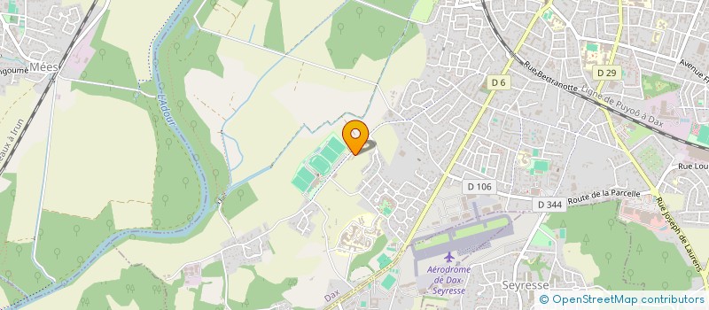 localisation de l'entreprise MONSIEUR EMMANUEL MAIGNIEN  DAX