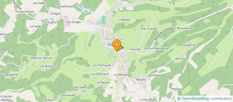 localisation de l'entreprise MONSIEUR EMMANUEL MAILLOT  MAUZENS-ET-MIREMONT