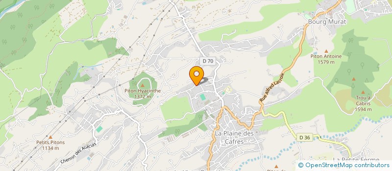 localisation de l'entreprise MONSIEUR EMMANUEL MAILLOT  LE TAMPON