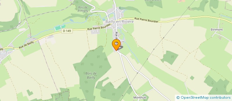 localisation de l'entreprise MONSIEUR EMMANUEL MALLET  BAILLY-EN-RIVIERE