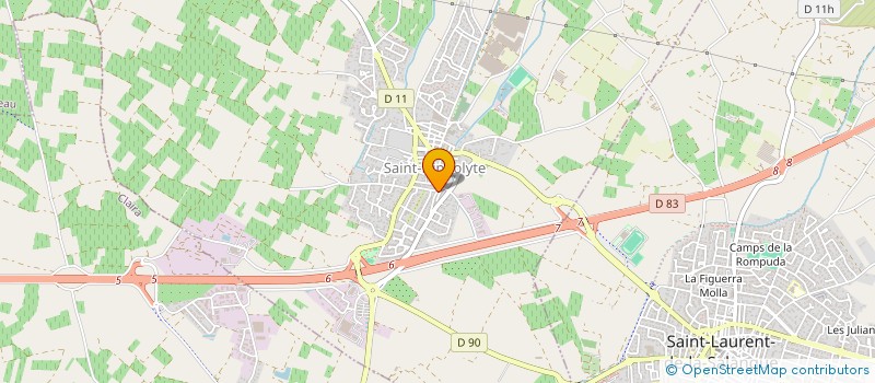 localisation de l'entreprise MONSIEUR EMMANUEL MAMBERTI  SAINT-HIPPOLYTE