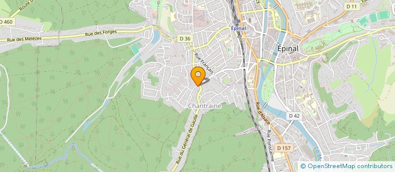 localisation de l'entreprise MONSIEUR EMMANUEL MANDELA  CHANTRAINE