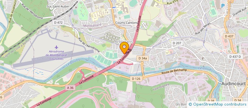 localisation de l'entreprise MONSIEUR EMMANUEL MANZINALI  ARBOUANS