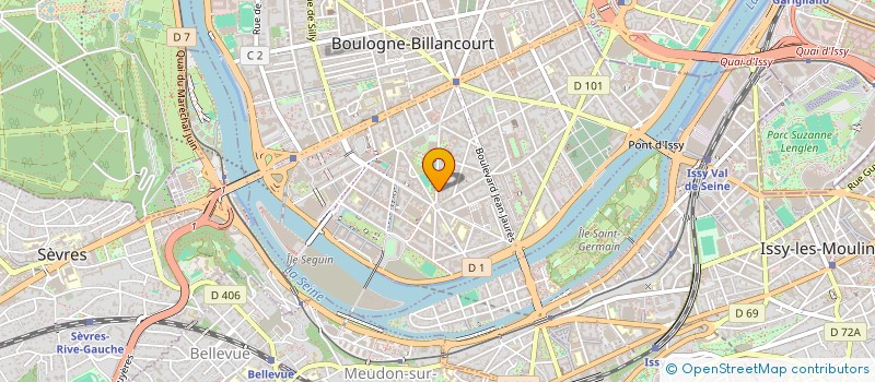 localisation de l'entreprise MONSIEUR EMMANUEL MARCHAIS à BOULOGNE-BILLANCOURT