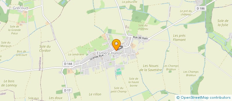 localisation de l'entreprise MONSIEUR EMMANUEL MARCINIAK  SANCOURT