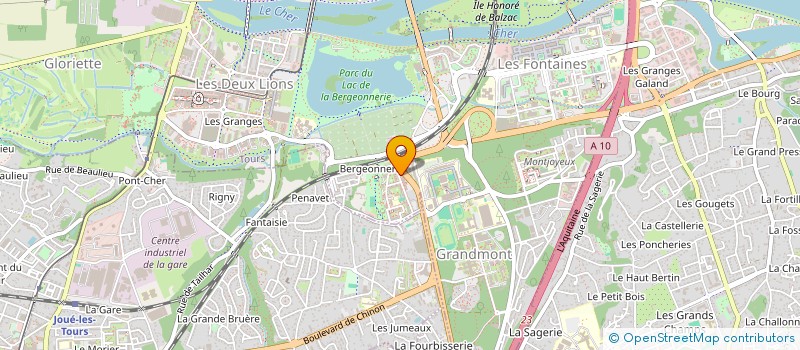 localisation de l'entreprise MONSIEUR EMMANUEL MARCOS  TOURS