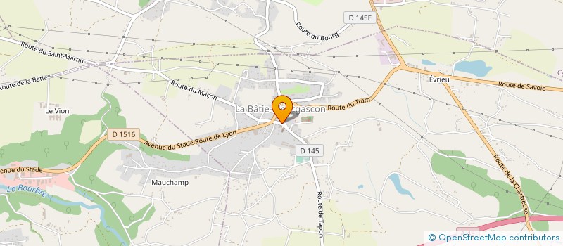 localisation de l'entreprise MONSIEUR EMMANUEL MARECHAL  LA BATIE-MONTGASCON