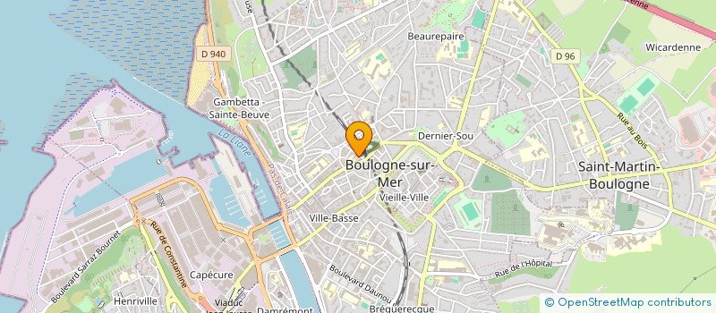 localisation de l'entreprise MONSIEUR EMMANUEL MARIE à BOULOGNE-SUR-MER