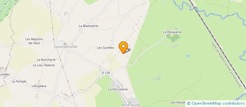 localisation de l'entreprise MONSIEUR EMMANUEL MARIE  CARENTAN-LES-MARAIS