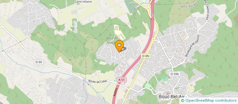 localisation de l'entreprise MONSIEUR EMMANUEL MARTIN à BOUC-BEL-AIR