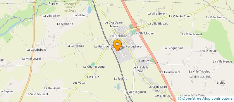 localisation de l'entreprise MONSIEUR EMMANUEL MASSA  QUEDILLAC