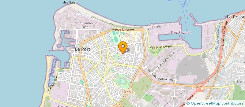 localisation de l'entreprise MONSIEUR EMMANUEL MASSELO à LE PORT