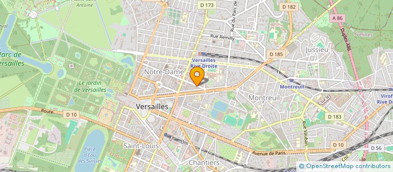 localisation de l'entreprise MONSIEUR EMMANUEL MASSON à VERSAILLES