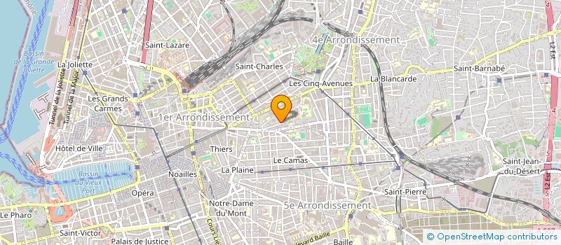 localisation de l'entreprise MONSIEUR EMMANUEL MASSON à MARSEILLE