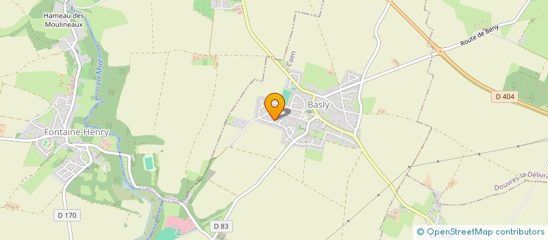 localisation de l'entreprise MONSIEUR EMMANUEL MASSON  FONTAINE-HENRY