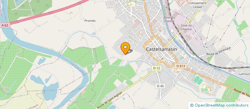 localisation de l'entreprise MONSIEUR EMMANUEL MATIAS  CASTELSARRASIN