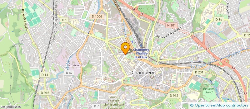 localisation de l'entreprise MONSIEUR EMMANUEL MAUMY à CHAMBERY