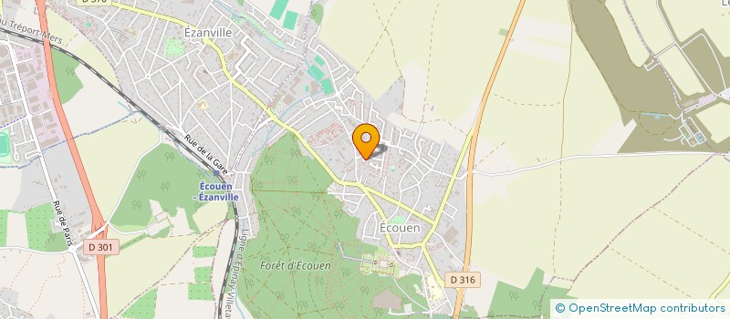 localisation de l'entreprise MONSIEUR EMMANUEL MAUREL  ECOUEN