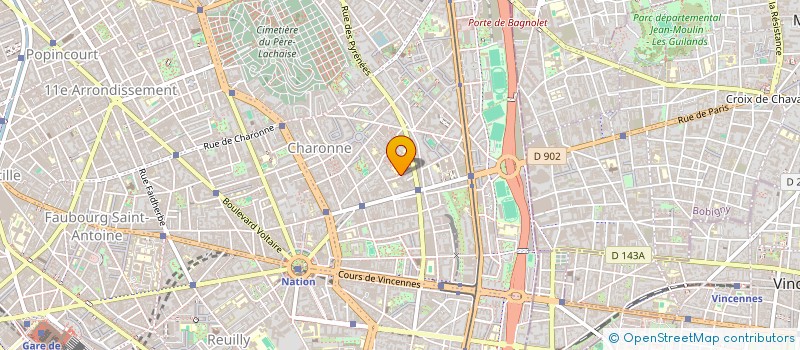 localisation de l'entreprise MONSIEUR EMMANUEL MAYEMBA TSHIANA  PARIS