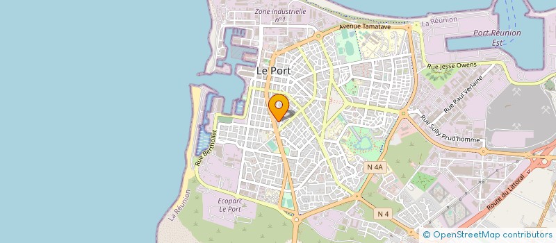 localisation de l'entreprise MONSIEUR EMMANUEL MBOTIFENO  LE PORT