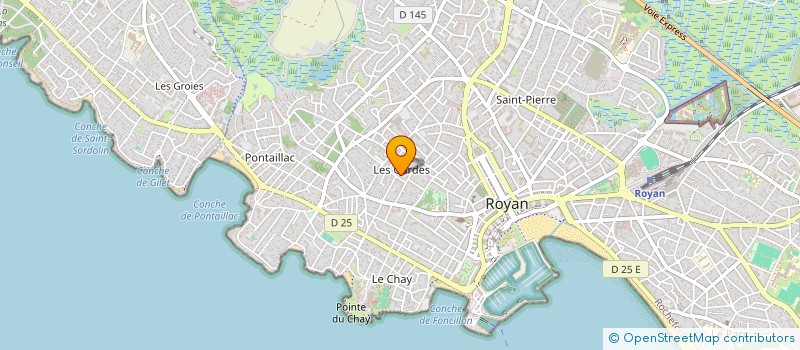 localisation de l'entreprise MONSIEUR EMMANUEL MELENDES  CHAILLEVETTE