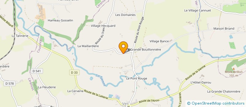 localisation de l'entreprise MONSIEUR EMMANUEL MENARD  VER