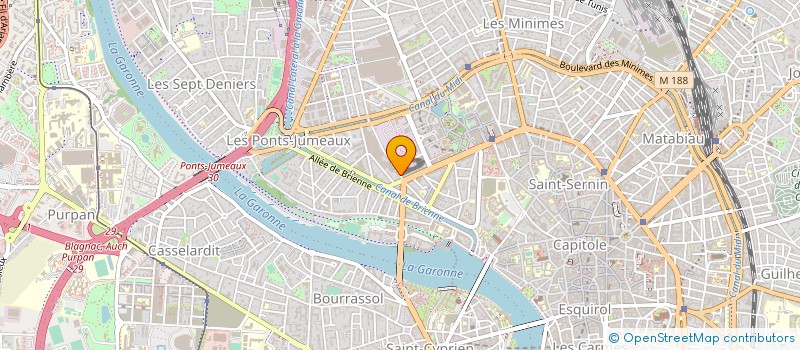 localisation de l'entreprise MONSIEUR EMMANUEL MERCADIER à TOULOUSE
