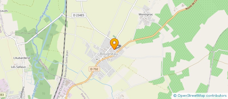 localisation de l'entreprise MONSIEUR EMMANUEL MERLE  BOUGNEAU