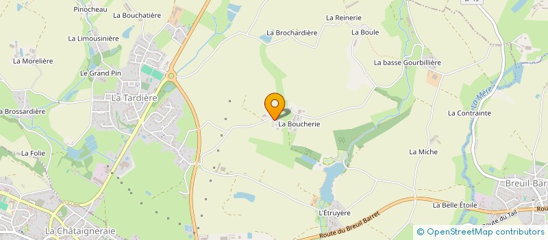 localisation de l'entreprise MONSIEUR EMMANUEL METAY à TERVAL