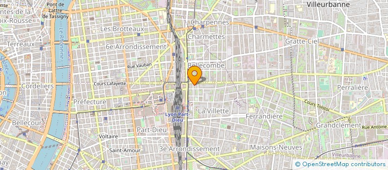 localisation de l'entreprise MONSIEUR EMMANUEL MICHAUT  LYON