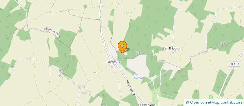 localisation de l'entreprise MONSIEUR EMMANUEL MIGNON  CIEZ