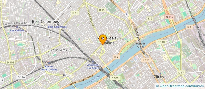 localisation de l'entreprise MONSIEUR EMMANUEL MIGNON  ASNIERES-SUR-SEINE